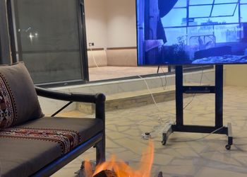 استراحة بملعب كرة قدم