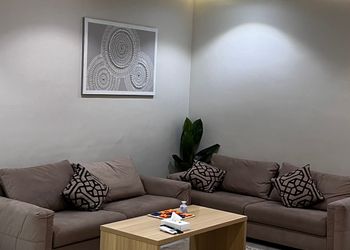 شقة بغرفتين نوم وصالة جلوس