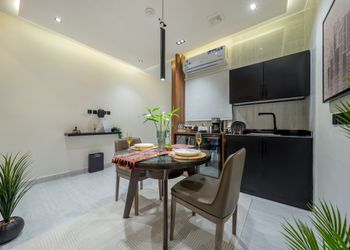 استديو بتصميم أنيق ودخول ذاتي