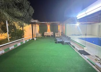 استراحة بغرفه نوم وصالة أنيقة