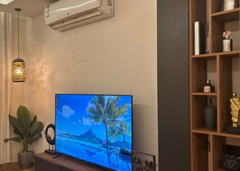 شقة أنيقة بصالة وغرفة نوم