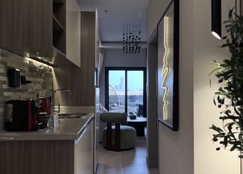 شقة بتصميم أنيق ودخول ذاتي
