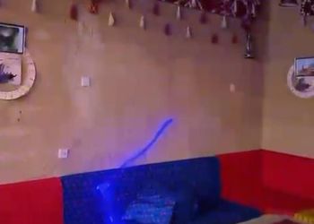 شاليه بطابع تراثي وجلسة خارجية 