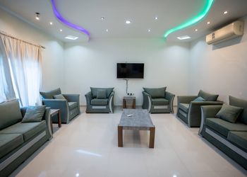شاليه بألعاب مائية ومسبح