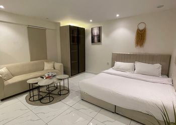 استديو بدخول ذاتي وسرير مريح 