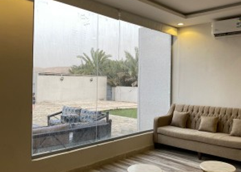 استراحة بمسطح اخضر