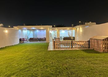شاليه بمسبح خارجي وألعاب أطفال