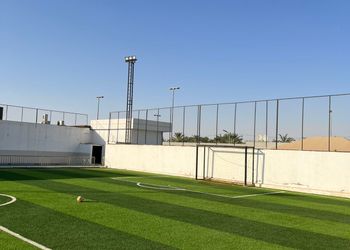 شاليه بمسطح اخضر ومسبح