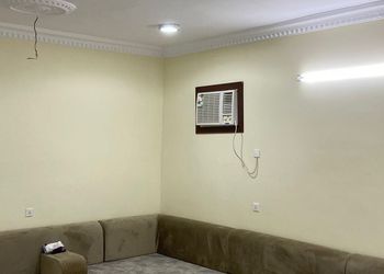 شاليه بمجالس وجلسة خارجية 