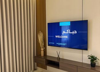 شقة بغرفتين نوم ودخول ذاتي 