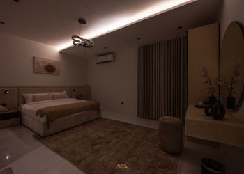شقة بثلاث غرف نوم وصالة