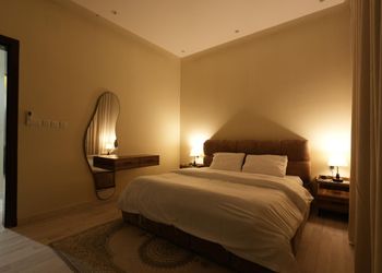 Apartment with a bedroom