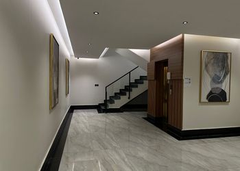 استديو بتصميم أنيق ودخول ذاتي
