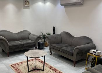 استراحة بغرفه نوم وصالة أنيقة