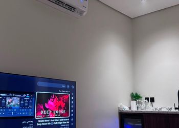 شقة بغرفتين نوم وتصميم أنيق 