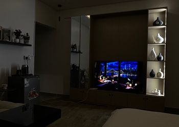 استديو بسرير ماستر وجلسة جانبية 