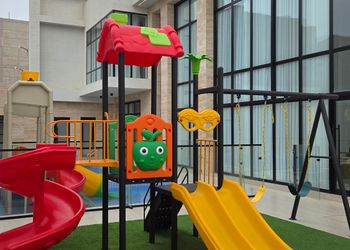 شاليه ومسبح والعاب مائيه بتدفئة