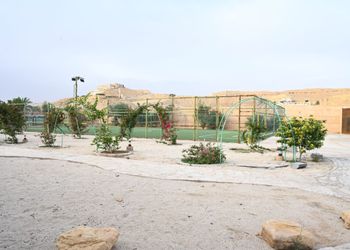 استراحة بجلسة خارجية ومسطح اخضر