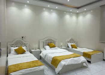 شاليه بغرفتين نوم و جلسة خارجية