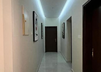 شقة مودرن بصالة وغرفة نوم 