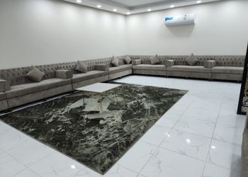 استراحة بمسطح اخضر والعاب مائية