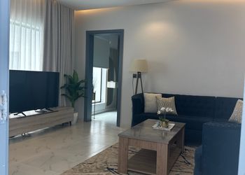 شالية بأثاث فندقي واجواء رائعة 