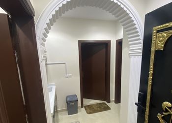 شقة بتصميم انيق و هادئ