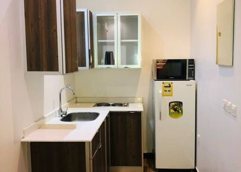 شقة بغرفة معيشة وغرفتين نوم 