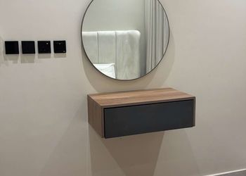 شقة بغرفتين نوم وتصميم أنيق 
