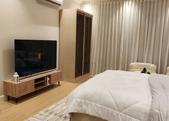 استديو بتصميم انيق وسرير ماستر