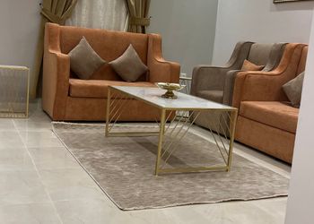 شقة بغرفتين نوم وغرفة معيشة 