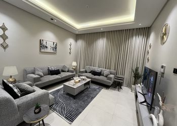 شقة بصالة وغرفتين نوم دخول ذاتي