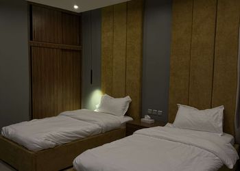 شقة بغرفتين نوم وتصميم أنيق 