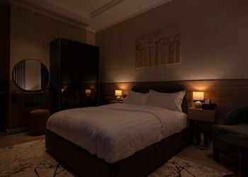 استديو بتصميم أنيق ودخول ذاتي