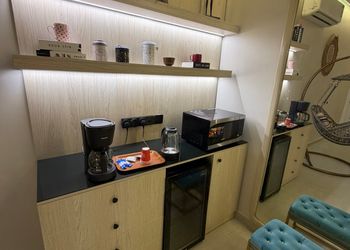 استديو بدخول ذاتي وسرير مريح 
