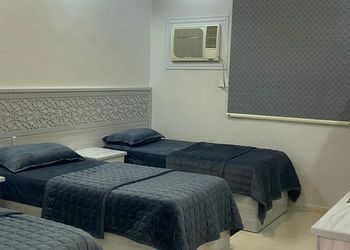 شقة بغرفتين نوم وصالة 