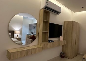 استديو بأثاث أنيق