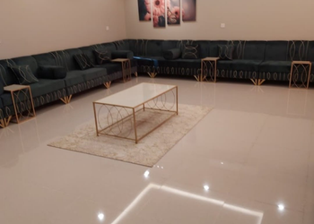 استراحة بمسطح اخضر ومجالس