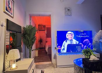 شقة بصالة  وغرفة نوم