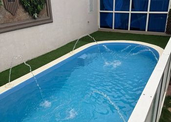 شاليه بصالة تطل على العاب اطفال