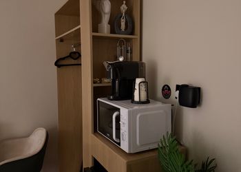 استديو بدخول ذاتي وسرير مريح 
