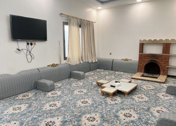 شاليه بركن شواء وألعاب مائية 