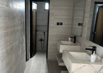 شاليه بغرفتين نوم و جلسة خارجية
