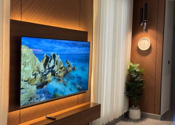 شقة بغرفتين نوم وصالة