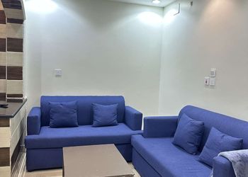 شقة بغرفتين نوم وصالة