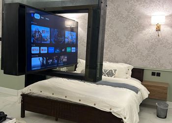استديو بتصميم أنيق ودخول ذاتي
