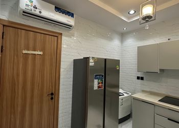 شقة بغرفتين نوم وتصميم أنيق 