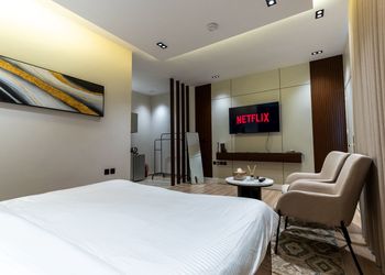 استديو بدخول ذاتي وسرير مريح 