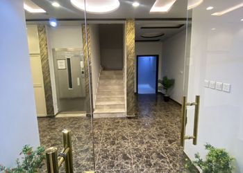استديو بسرير فردي وجلسة