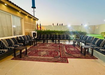 استراحة بملعب كرة قدم